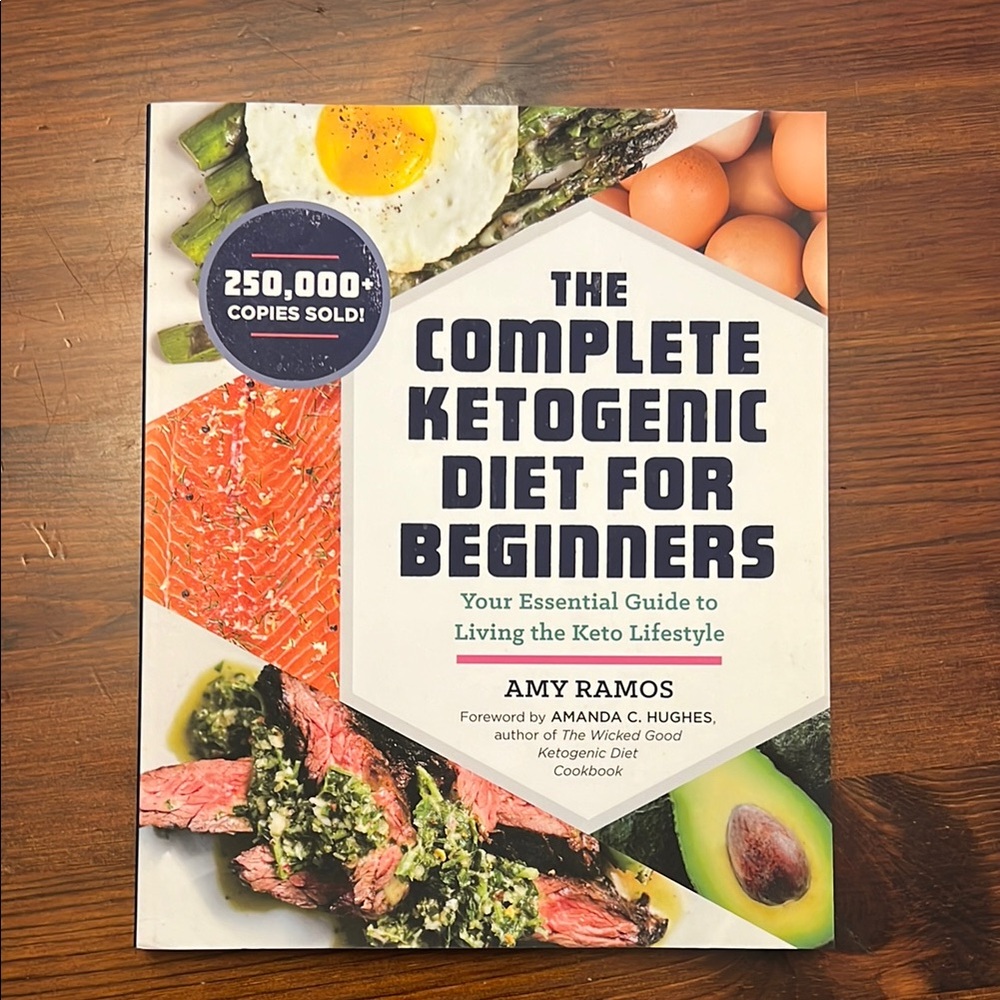 The Complete Ketogenic Diet for Beginners by Amy Ramos - White Cover